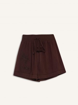 لباس ساحلی زنانه قهوه ای دفکتو