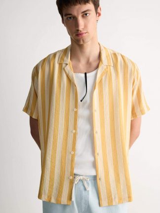 پیراهن آستین کوتاه مردانه دفکتو