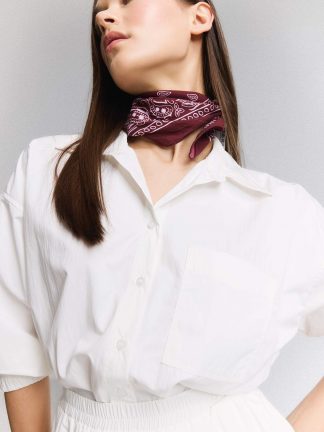 شومیز زنانه بژ دفکتو