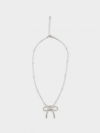 گردنبند زنانه نقره ای دفکتو