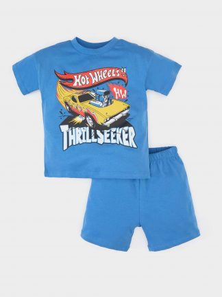 ست لباس نوزادی پسرانه آبی دفکتو