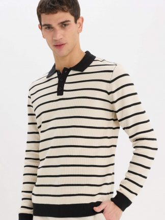 پلیور مردانه مشکی دفکتو