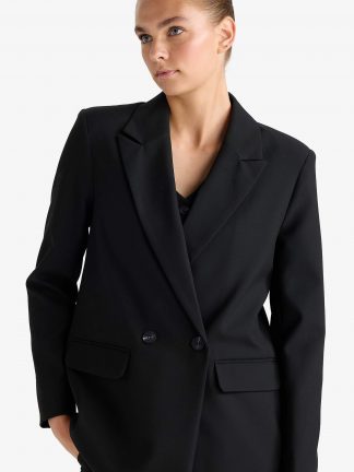 کت زنانه مشکی دفکتو