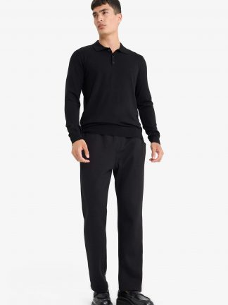 شلوار راحتی مردانه مشکی دفکتو