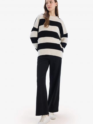 شلوار راحتی زنانه مشکی دفکتو