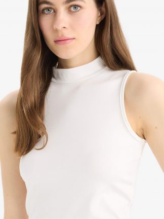 تاپ زنانه بژ دفکتو