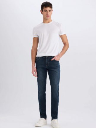 شلوار جین اسلیم فیت مردانه دفکتو