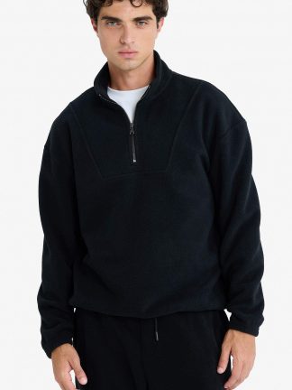 سویشرت مردانه مشکی دفکتو