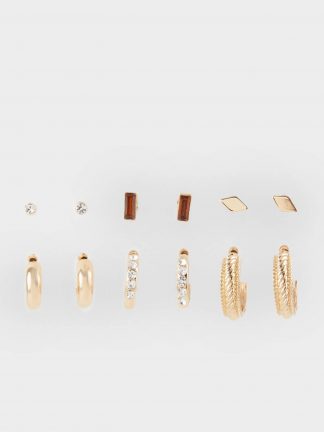 گوشواره زنانه چند رنگ دفکتو