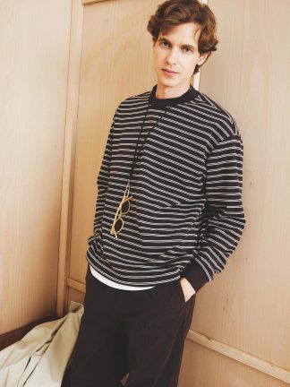 سویشرت مردانه قهوه ای تیره دفکتو