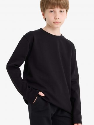 تی شرت پسرانه مشکی دفکتو