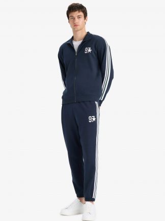 شلوار راحتی مردانه سرمه ای دفکتو