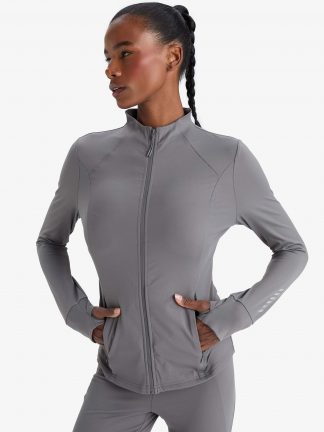 سویشرت زنانه طوسی روشن دفکتو