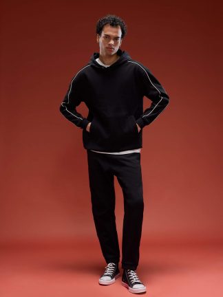 شلوار راحتی مردانه مشکی دفکتو