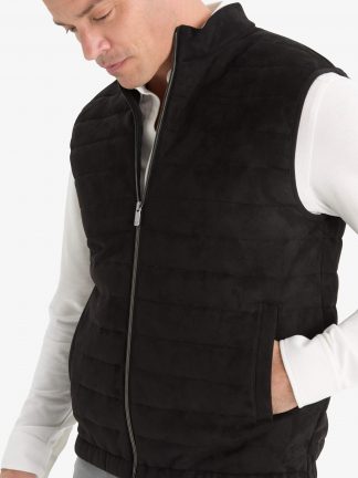 جلیقه مردانه مشکی دفکتو