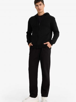 شلوار راحتی مردانه مشکی دفکتو