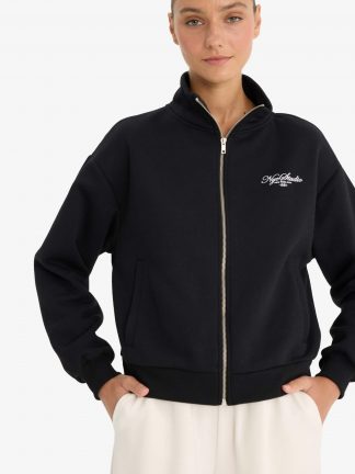 سویشرت زنانه مشکی دفکتو