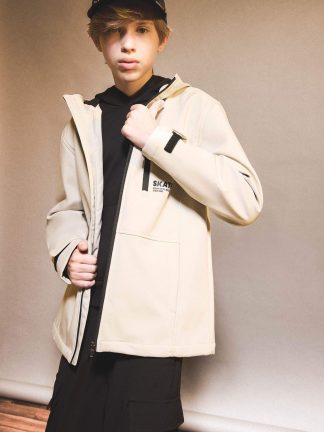 بارانی پسرانه بژ دفکتو