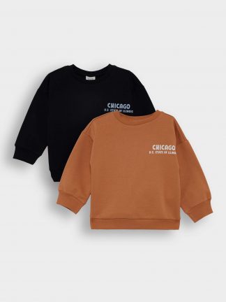 سویشرت نوزاد پسر مشکی دفکتو