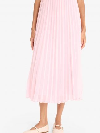 دامن میدی زنانه صورتی روشن دفکتو