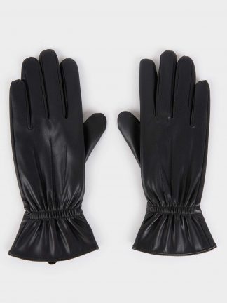 دستکش زنانه مشکی دفکتو