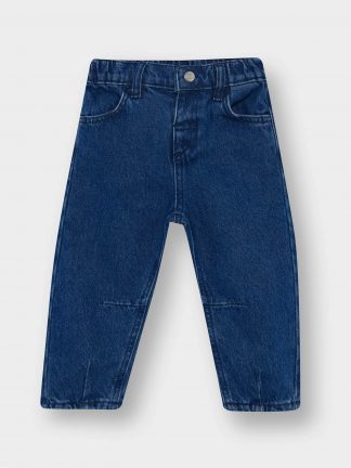 شلوار جین نوزاد پسر نعنایی (فرعی) (مادر:آبی) دفکتو