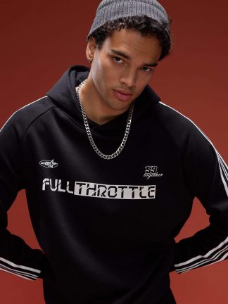 هودی مردانه مشکی دفکتو