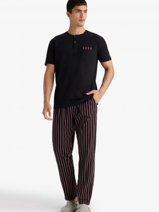 لباس راحتی مردانه مشکی دفکتو