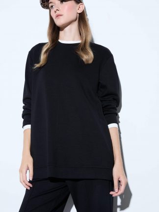 تونیک زنانه مشکی دفکتو