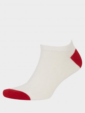 جوراب مردانه سفید دفکتو