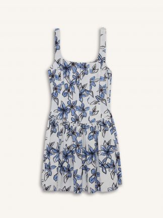 لباس ساحلی زنانه سفید دفکتو