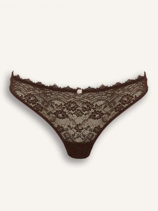 شورت زنانه قهوه ای دفکتو