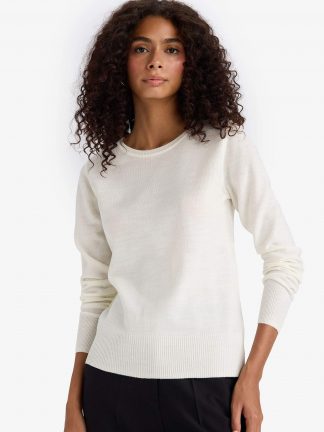 پلیور زنانه بژ دفکتو