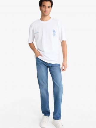 تی شرت مردانه سفید دفکتو