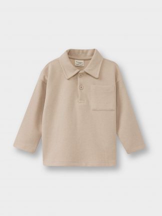 سویشرت نوزاد پسر بژ دفکتو