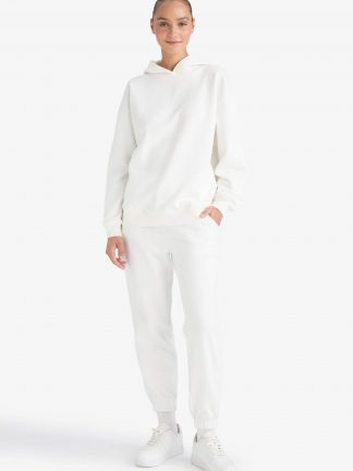 شلوار راحتی زنانه بژ دفکتو