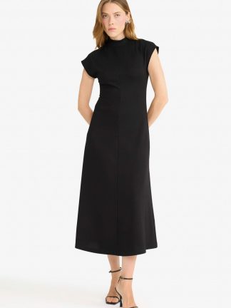 پیراهن زنانه مشکی دفکتو