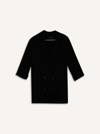 کت زنانه مشکی دفکتو