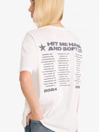 تیشرت زنانه سفید دفکتو