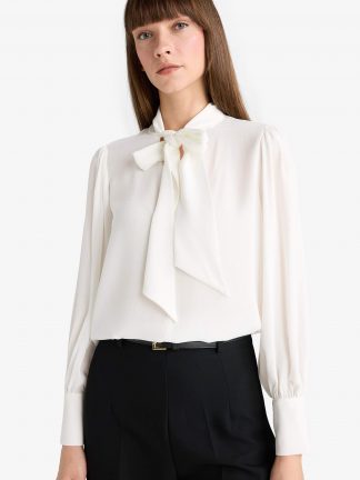 شومیز زنانه بژ دفکتو