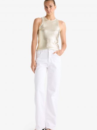 تاپ زنانه بژ دفکتو