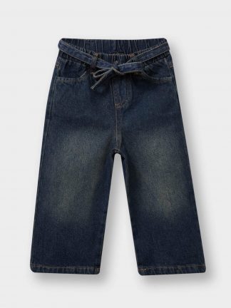 شلوار جین نوزاد دختر نعنایی (فرعی) (مادر:آبی) دفکتو