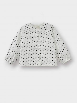 شومیز نوزاد دختر بژ دفکتو