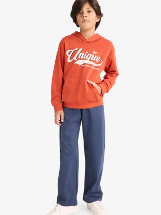 لباس راحتی پسرانه نارنجی تیره دفکتو