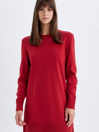 تونیک زنانه قرمز دفکتو