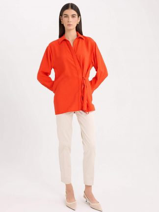 شلوار پارچه ای مردانه بژ دفکتو