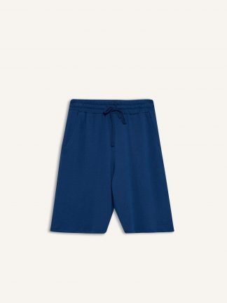 شلوارک زنانه سرمه ای دفکتو