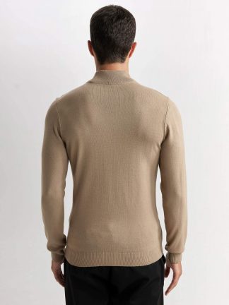 پلیور مردانه بژ دفکتو