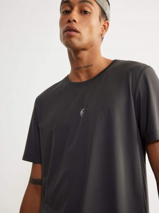 تی شرت مردانه مشکی دفکتو