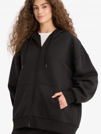 هودی زنانه مشکی دفکتو